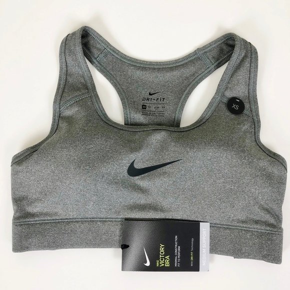 NIKE Padded Medium Support Sports Bra XS - Picture 4 of 8